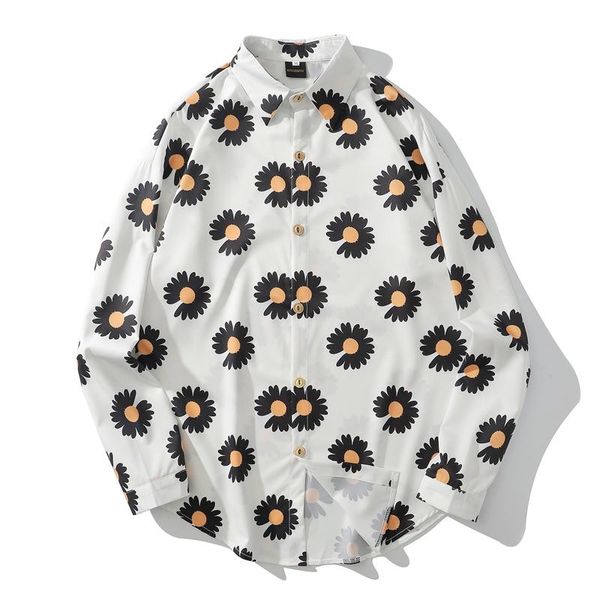 5color daisy full print hip hop shirts summer beach long sleeve hawaii vacation shirts casual harajuku aloha shirt retro men top, White;black
5color daisy full print hip hop shirts summer beach long sleeve hawaii vacation shirts casual harajuku aloha shirt retro men top, White;black