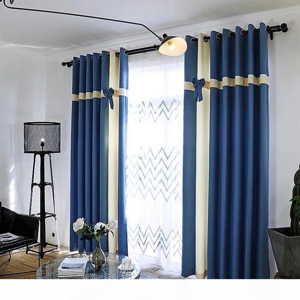 new 2019 nordic vintage curtains high-grade solid bow curtains, extra long (280cm=110inch) home window block light curtain
new 2019 nordic vintage curtains high-grade solid bow curtains, extra long (280cm=110inch) home window block light curtain