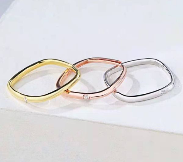 316l titanium steel square shape ring with one diamond in 18k gold plated and 18k rose gold plated for women engagement jewelry fre, Silver
316l titanium steel square shape ring with one diamond in 18k gold plated and 18k rose gold plated for women engagement jewelry fre, Silver