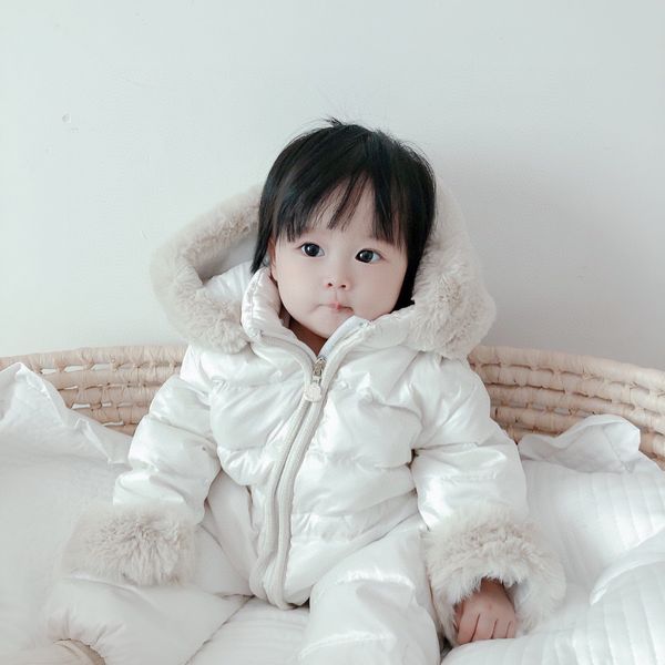 children soft thick warm rompers infant baby hooded inside fleece boy girl winter jumpsuit overalls kids snowsuit outerwear, Blue
children soft thick warm rompers infant baby hooded inside fleece boy girl winter jumpsuit overalls kids snowsuit outerwear, Blue