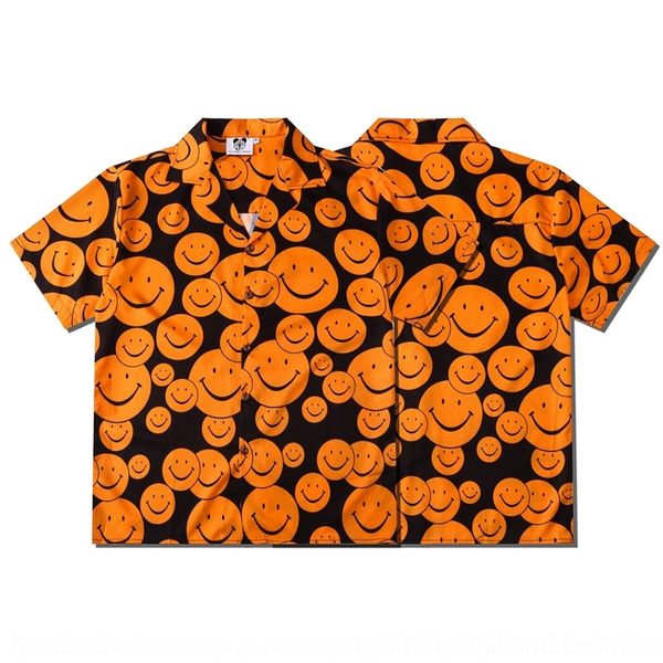uidmj 2020 new street full-print smiley face men's and antique summer shirt hip-hop women's short-sleeved shirt rg20o, Blue
uidmj 2020 new street full-print smiley face men's and antique summer shirt hip-hop women's short-sleeved shirt rg20o, Blue