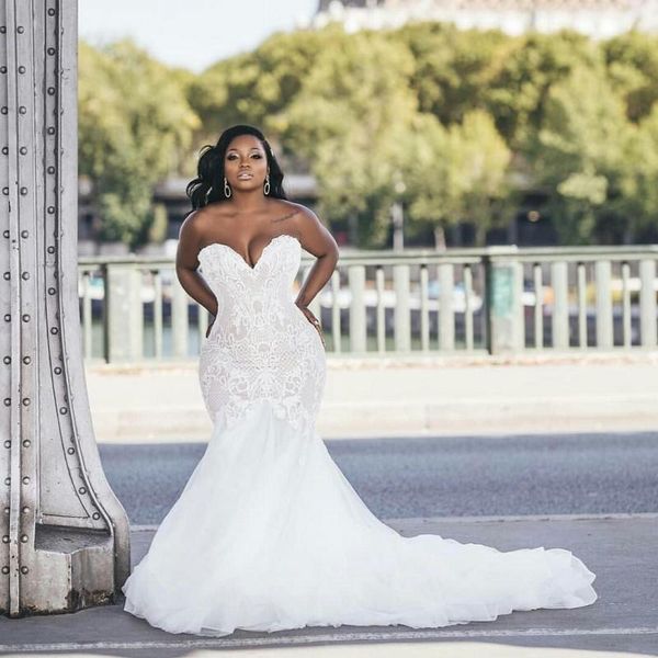 plus size lace wedding dresses 2021 pure white bridal gowns sweetheart neck corset back sweep train tull long african dubai marriage gown
plus size lace wedding dresses 2021 pure white bridal gowns sweetheart neck corset back sweep train tull long african dubai marriage gown