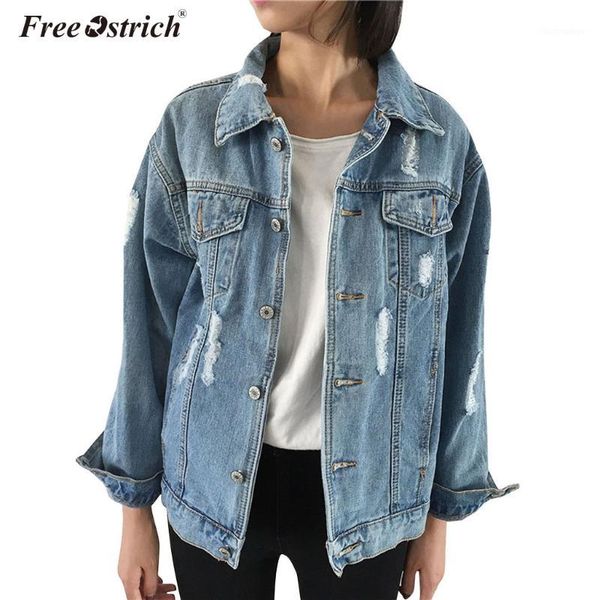 ostrich 2019 women basic coat denim jacket women winter denim jacket for jeans coat loose n301, Black;brown
ostrich 2019 women basic coat denim jacket women winter denim jacket for jeans coat loose n301, Black;brown