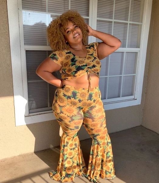 fxwyh 2020 women's fresh sweet women's floral sleeve short fashion plus irregular and set trousers two-piece trousers k3rts, Gray
fxwyh 2020 women's fresh sweet women's floral sleeve short fashion plus irregular and set trousers two-piece trousers k3rts, Gray