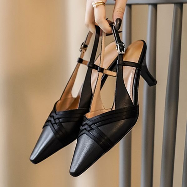 2021 fashion design to toe high heels pomegranate women's sandals genuine leather party shoes woman's adfx, Black
2021 fashion design to toe high heels pomegranate women's sandals genuine leather party shoes woman's adfx, Black