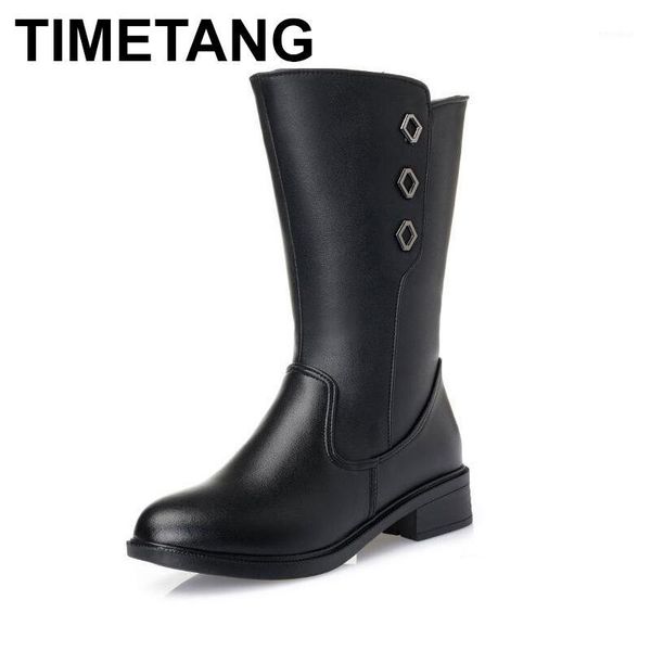 timetang 2020 new plus size winter women boots warm and comfortable wool snow boots thick heel in-tube boot women shoes mar1, Black
timetang 2020 new plus size winter women boots warm and comfortable wool snow boots thick heel in-tube boot women shoes mar1, Black