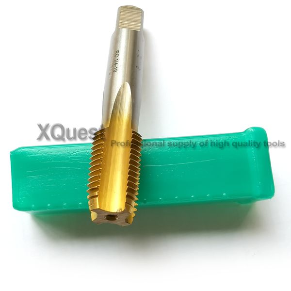 xquest tin hss tapered pipe taps rc 1/8 1/4 3/8 1/2 3/4 straight flute pipe thread tap g 1/8-28 1/4-19 3/8-19 1/2-14 3/4-14
xquest tin hss tapered pipe taps rc 1/8 1/4 3/8 1/2 3/4 straight flute pipe thread tap g 1/8-28 1/4-19 3/8-19 1/2-14 3/4-14