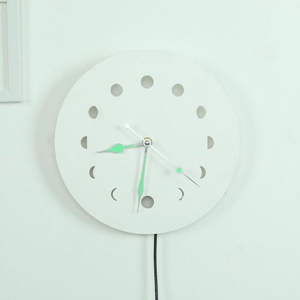 wood luminous wall clock hanging ornament bedroom pointer easy install moon phase interior design home decor silent scandinavian
wood luminous wall clock hanging ornament bedroom pointer easy install moon phase interior design home decor silent scandinavian