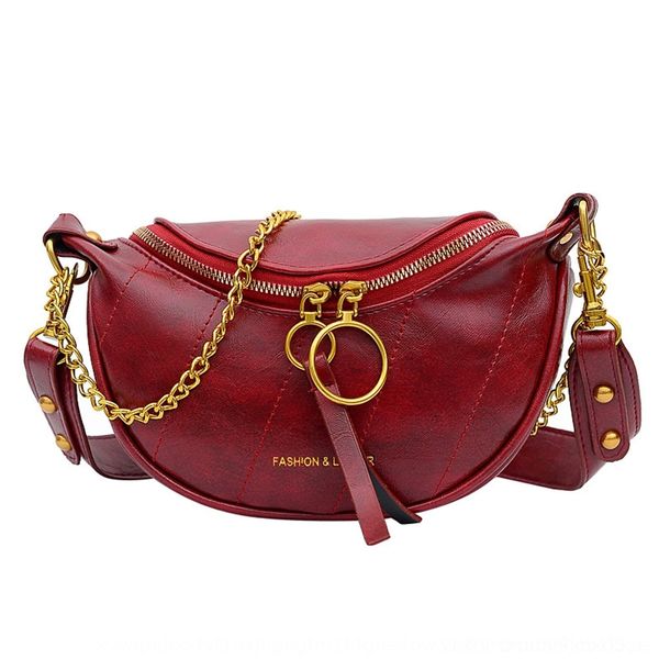 ucfbf spring and running running summer 2020 messenger style waist korean new bag pu leather chain portable single shoulder women's wom
ucfbf spring and running running summer 2020 messenger style waist korean new bag pu leather chain portable single shoulder women's wom