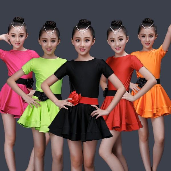 students children kid latin dancewear competition dancing clothing girl dance costume child latin ballet dance dress for girls, Black;red
students children kid latin dancewear competition dancing clothing girl dance costume child latin ballet dance dress for girls, Black;red