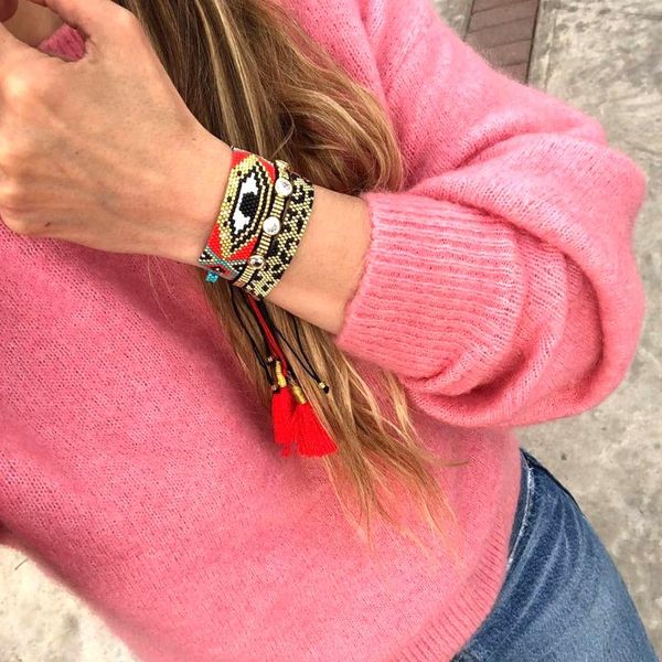 go2boho miyuki leopard bracelets lucky evil eye bracelet for women friends gift 2021 green eye jewelry rhinestone jewellery, Golden;silver
go2boho miyuki leopard bracelets lucky evil eye bracelet for women friends gift 2021 green eye jewelry rhinestone jewellery, Golden;silver