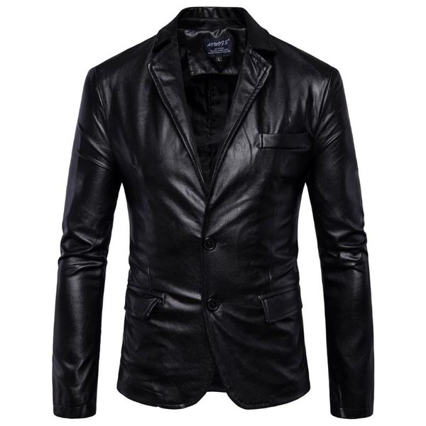 new mens leather jackets 2 button formal dress suits fashion man blazers black brown solid motorcycle coat suede jacket male
new mens leather jackets 2 button formal dress suits fashion man blazers black brown solid motorcycle coat suede jacket male