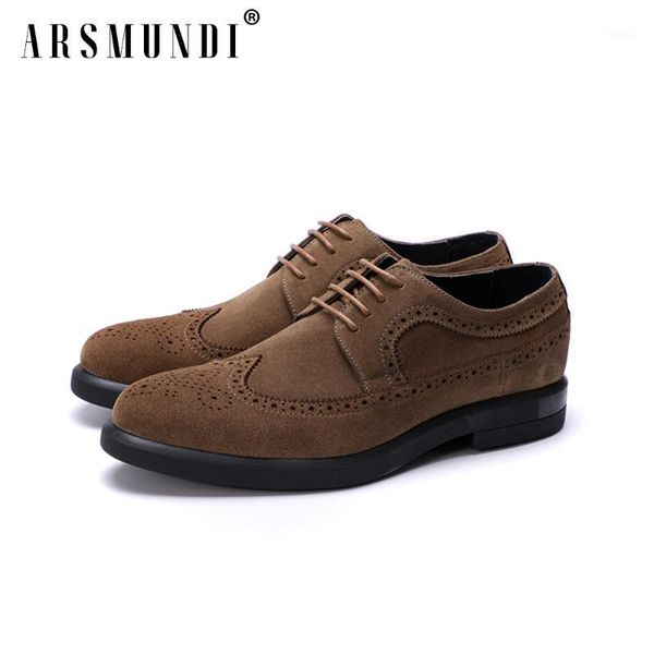dress shoes men's brogue cow suede genuine leather nubuck round toe derby style wedding business 2021 lace-up1, Black
dress shoes men's brogue cow suede genuine leather nubuck round toe derby style wedding business 2021 lace-up1, Black