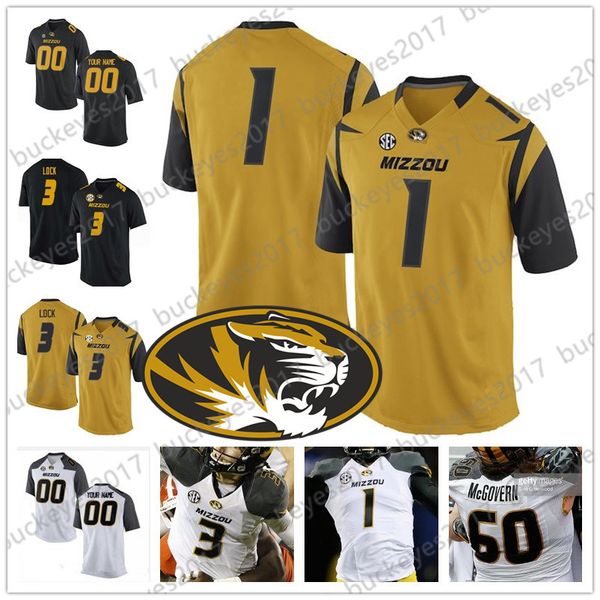 custom mizzou missouri any name number stitched black white gold ncaa college football jersey #8 justin smith 34 larry rountree iii
custom mizzou missouri any name number stitched black white gold ncaa college football jersey #8 justin smith 34 larry rountree iii