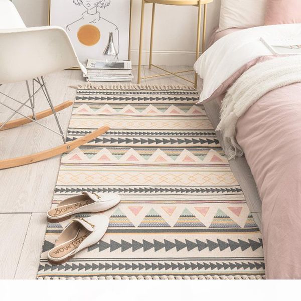2020 new cotton and linen tassel woven carpet floor mat door bedroom tapestry decorative blanket living room carpet area rug
2020 new cotton and linen tassel woven carpet floor mat door bedroom tapestry decorative blanket living room carpet area rug