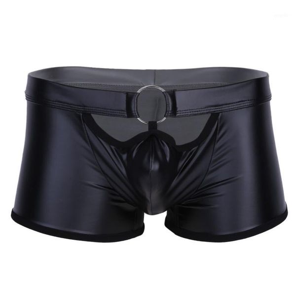 boxer men lingerie faux leather boxer shorts mens clubwear bulge pouch underwear underpants with o-ring boxers men panties1, Black;white
boxer men lingerie faux leather boxer shorts mens clubwear bulge pouch underwear underpants with o-ring boxers men panties1, Black;white