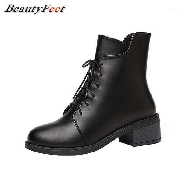 boots 2021 autumn winter for women shoes woman lace up zip square mid heels solid leather ankle plus size1, Black
boots 2021 autumn winter for women shoes woman lace up zip square mid heels solid leather ankle plus size1, Black
