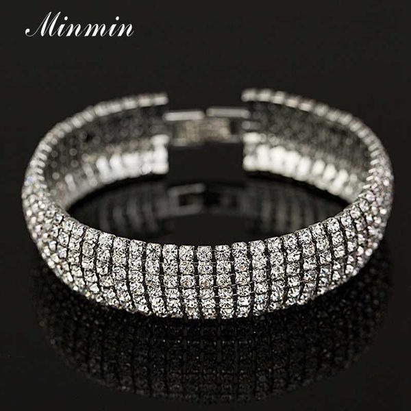 link, chain minmin classic gold color crystal wedding bracelets for women shiny bridal full rhinestone bracelet&bangle jewelry msl431, Black
link, chain minmin classic gold color crystal wedding bracelets for women shiny bridal full rhinestone bracelet&bangle jewelry msl431, Black