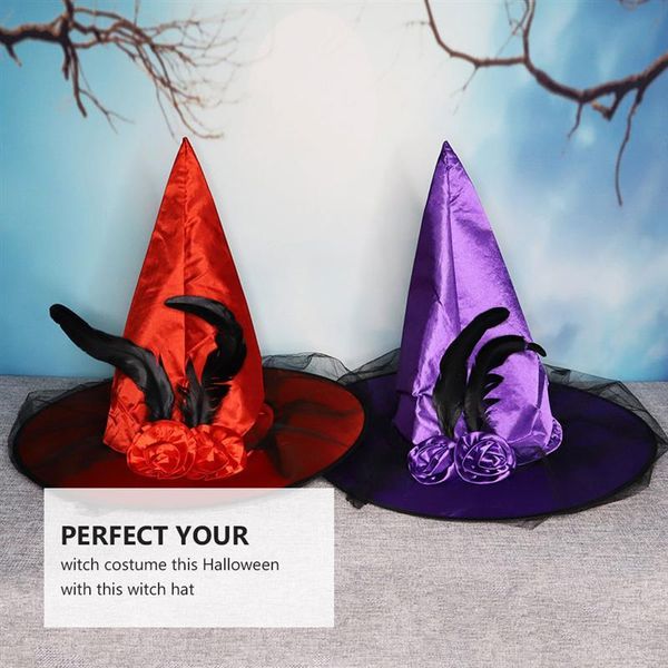2pcs хэллоуин ведьмы hat маскарад witch hat party hat ведьма halloween праздничная партия для леди женщины взрослые sqciwg homes2007
2pcs хэллоуин ведьмы hat маскарад witch hat party hat ведьма halloween праздничная партия для леди женщины взрослые sqciwg homes2007