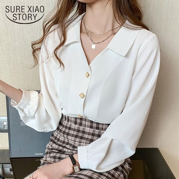 2021 autumn long sleeve v-neck chiffon blouse women super fairy office lady shirt white and blouses chemisier femme 10685
2021 autumn long sleeve v-neck chiffon blouse women super fairy office lady shirt white and blouses chemisier femme 10685