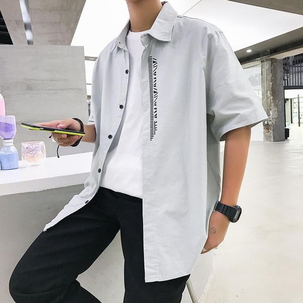 men's casual shirts 2021 summer youth loose large size short-sleeved shirt fashion wild black / white light green -5xl1, White;black
men's casual shirts 2021 summer youth loose large size short-sleeved shirt fashion wild black / white light green -5xl1, White;black