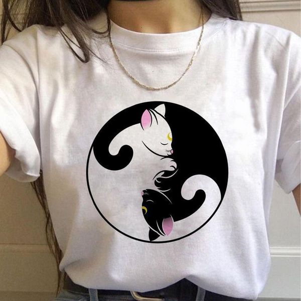feminist sailor moon summer new fashion t shirt women harajuku short sleeve fun ulzzang t-shirt cute cat tshirt casual, White
feminist sailor moon summer new fashion t shirt women harajuku short sleeve fun ulzzang t-shirt cute cat tshirt casual, White
