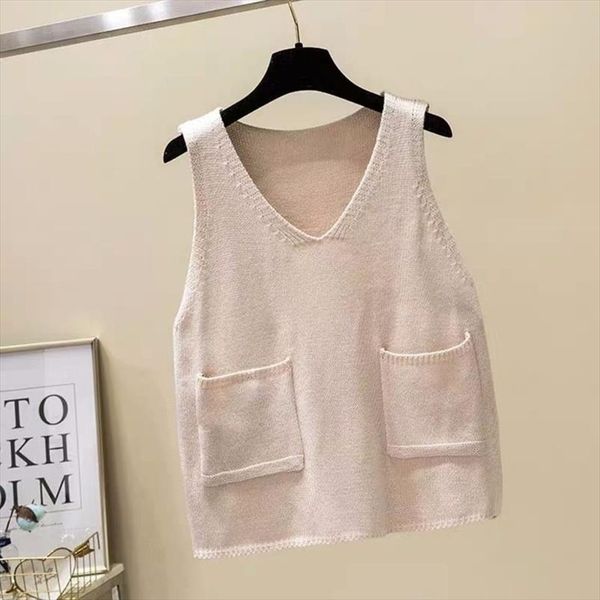 knit sweater waistcoat vest women autumn new korean college style loose student v neck sweater vest pullover v neck sleeveless, White;black
knit sweater waistcoat vest women autumn new korean college style loose student v neck sweater vest pullover v neck sleeveless, White;black