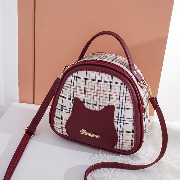 summer autumn new style fashion women's bag cat ear plaid semicircle female single-shoulder cross body small round package hlj-9
summer autumn new style fashion women's bag cat ear plaid semicircle female single-shoulder cross body small round package hlj-9