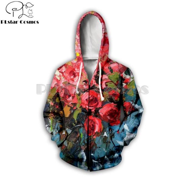 plstar cosmos 2020 fashion male/female flowers zipper hoodie painting floral 3d printed streetwear casual hooded jacket, Black
plstar cosmos 2020 fashion male/female flowers zipper hoodie painting floral 3d printed streetwear casual hooded jacket, Black