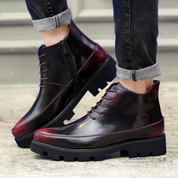 mens luxury shoes men designer shoes martin boots fashionable dress boots men brogue new trendy formal party sneaker, Black
mens luxury shoes men designer shoes martin boots fashionable dress boots men brogue new trendy formal party sneaker, Black