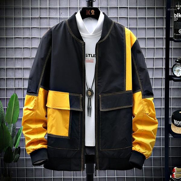 men's jackets 2021 men bomber jacket thin baseball streetwear male high street hip hop patchwork coats men's clothing1, Black;brown
men's jackets 2021 men bomber jacket thin baseball streetwear male high street hip hop patchwork coats men's clothing1, Black;brown
