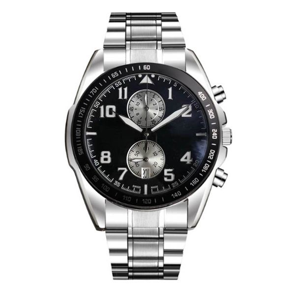 christmas gift all subdials work mens stainless quartz wristwatches luxury watch brand for mens designer watches orologio di lusso, Slivery;brown
christmas gift all subdials work mens stainless quartz wristwatches luxury watch brand for mens designer watches orologio di lusso, Slivery;brown