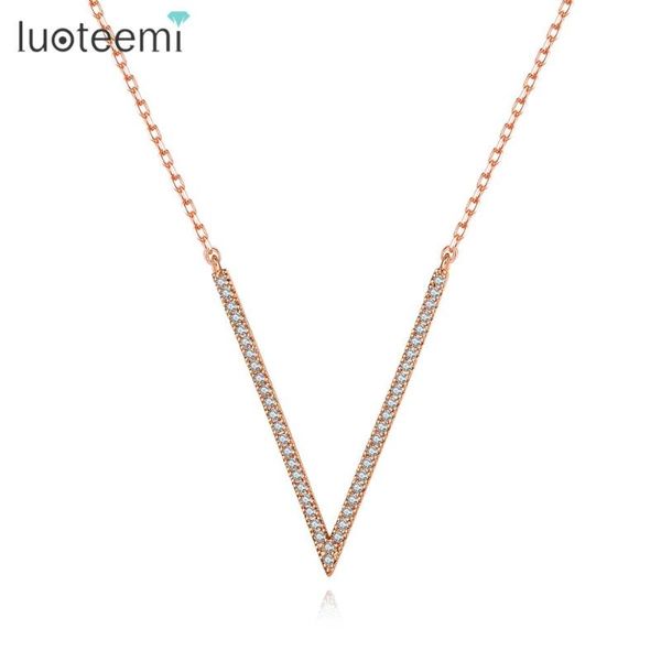 chains luoteemi simple v letter shape pendant necklaces for women fashion jewelry korean style cz collares bijoux femme party gifts, Silver
chains luoteemi simple v letter shape pendant necklaces for women fashion jewelry korean style cz collares bijoux femme party gifts, Silver