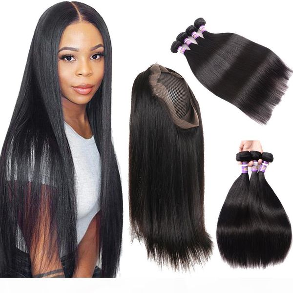 9a brazilian straight human hair body wave hair bundles with 360 lace frontal closure 3 bundles with 360 lace closure human hair extensions, Black;brown
9a brazilian straight human hair body wave hair bundles with 360 lace frontal closure 3 bundles with 360 lace closure human hair extensions, Black;brown