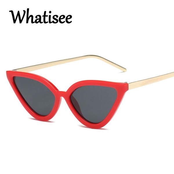 sunglasses whatisee vintage cat eye women trendy metal frame red eyewear retro cute ladies glasses, White;black
sunglasses whatisee vintage cat eye women trendy metal frame red eyewear retro cute ladies glasses, White;black