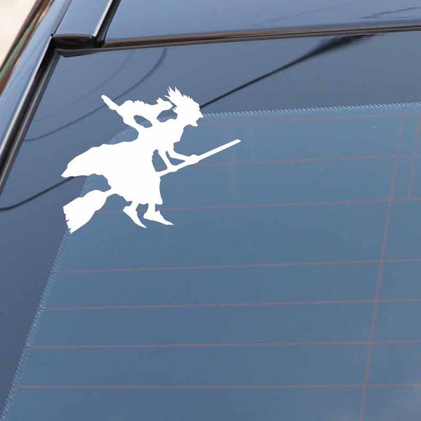car stickers funny witch and cat flying on broom funny decoration stickers creative waterproof , 16cm*13cm
car stickers funny witch and cat flying on broom funny decoration stickers creative waterproof , 16cm*13cm