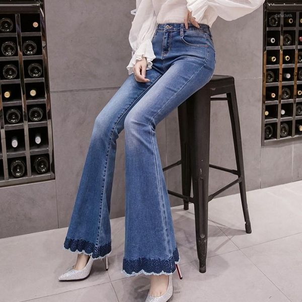 plus size embroidered blue retro denim flare jeans women oversize slim hip stretch pants high waist female bell-bottom pants1
plus size embroidered blue retro denim flare jeans women oversize slim hip stretch pants high waist female bell-bottom pants1