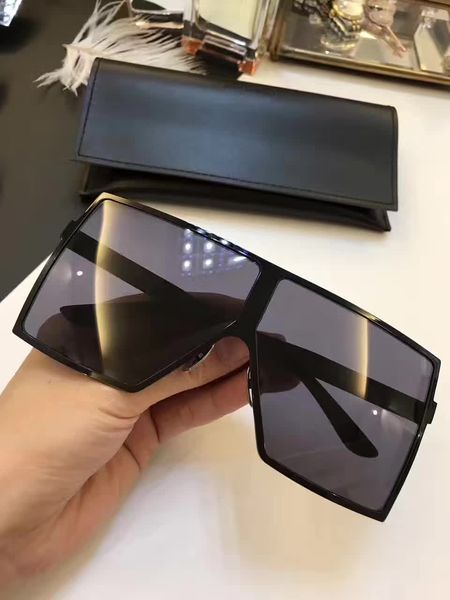 rectangle oversize sunglasses 182 black grey lens shades designer sunglasses uv protecton with box, White;black
rectangle oversize sunglasses 182 black grey lens shades designer sunglasses uv protecton with box, White;black