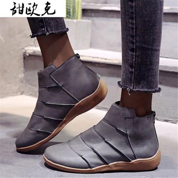2020 winter women's ankle boots fashion zipper boots low heels short plush warm ankle for women zapatos de mujer, Black
2020 winter women's ankle boots fashion zipper boots low heels short plush warm ankle for women zapatos de mujer, Black