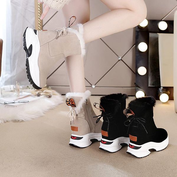 boots winter snow women shoes woman ankle thick increased 2021 warm comfortable casual mujer, Black
boots winter snow women shoes woman ankle thick increased 2021 warm comfortable casual mujer, Black