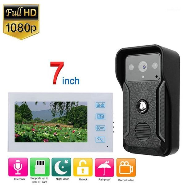 video door phones white intercom system kit 7 inch record wired phone doorbell with ahd 1080p camera1
video door phones white intercom system kit 7 inch record wired phone doorbell with ahd 1080p camera1