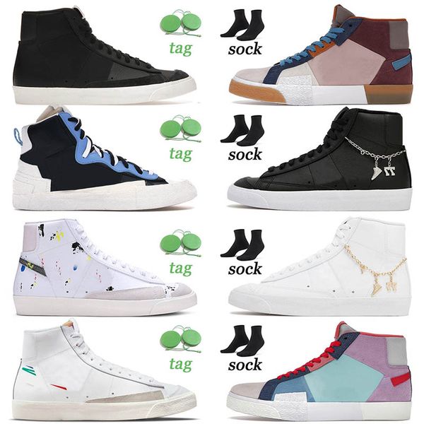 2022 fashion blazer mid 77 running shoes paint splatter wolf grey serena queen have a good game flyleather ruohan wang women men sneakers tr, White;red
2022 fashion blazer mid 77 running shoes paint splatter wolf grey serena queen have a good game flyleather ruohan wang women men sneakers tr, White;red