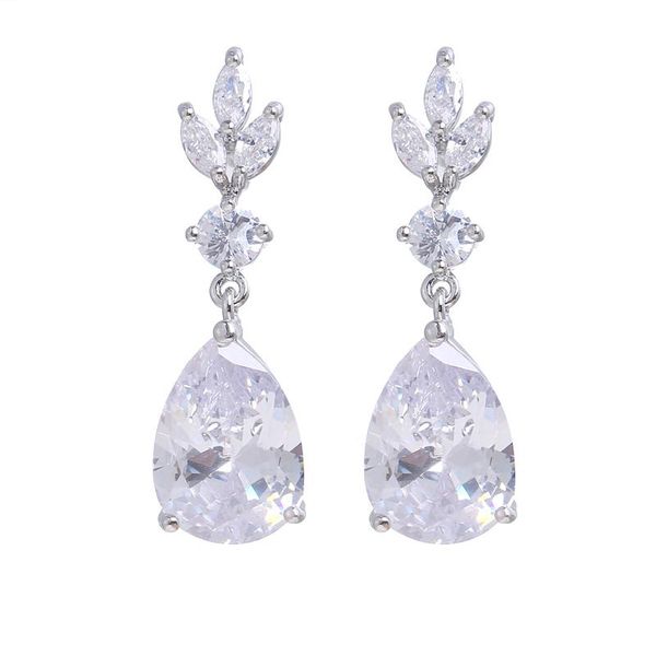 stud bettyue fashion waterdrop appearance three color choice with shiny cubic zircon female adorable jewelry party ornament, Golden;silver
stud bettyue fashion waterdrop appearance three color choice with shiny cubic zircon female adorable jewelry party ornament, Golden;silver