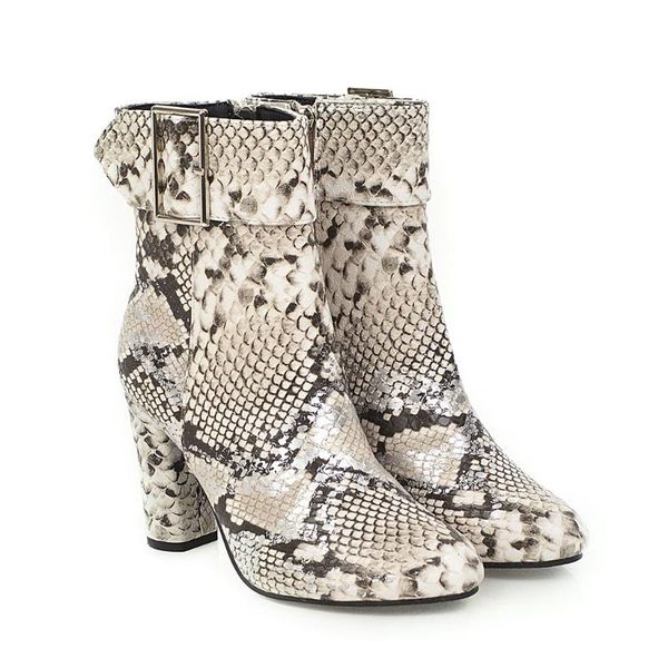 2020 autumn winter ankle boots for women serpentine snake pattern pu leather high heels booties ankle botas shoes, Black
2020 autumn winter ankle boots for women serpentine snake pattern pu leather high heels booties ankle botas shoes, Black