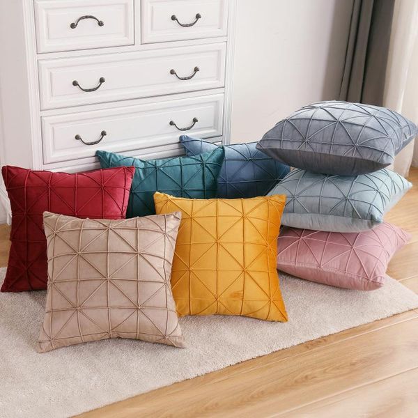 45*45 or 55*55cm candy color geometric decorative pillowcases velvet throw pillow case striped geometric kussensloop zt1
45*45 or 55*55cm candy color geometric decorative pillowcases velvet throw pillow case striped geometric kussensloop zt1