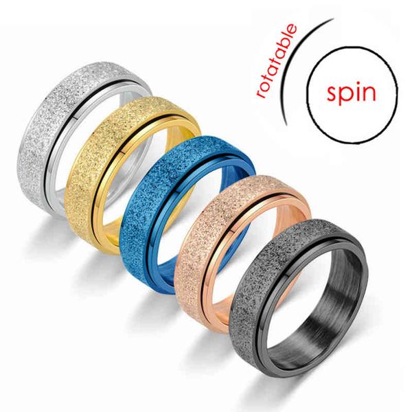 anxiety fidget spinner rings for women men spinning rotating stainless steel pubk ring anti stress accessories men's jewelry, Silver
anxiety fidget spinner rings for women men spinning rotating stainless steel pubk ring anti stress accessories men's jewelry, Silver