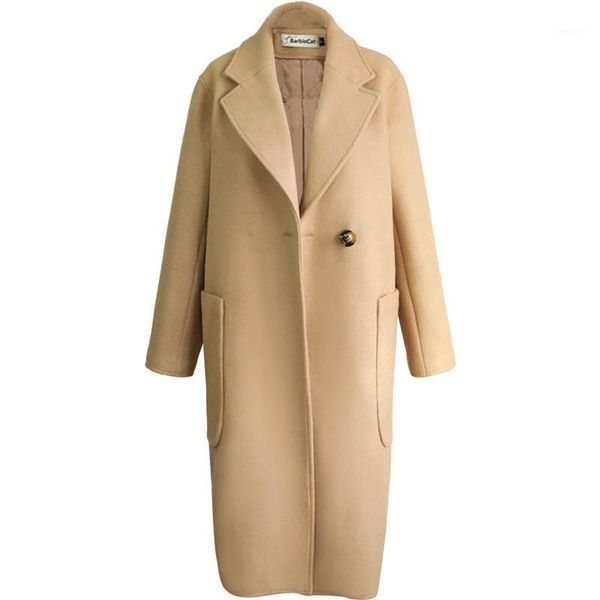 autumn winter wool coat for women long woolen coat one button slim type female autumn winter wool coats jacket p1, Black
autumn winter wool coat for women long woolen coat one button slim type female autumn winter wool coats jacket p1, Black
