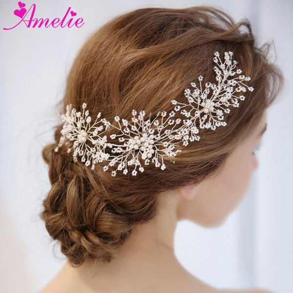 bridal gown hair accessories headbands floating pearl bead cluster lush bridal hair side vine wedding baby shower headpiece, Golden;silver
bridal gown hair accessories headbands floating pearl bead cluster lush bridal hair side vine wedding baby shower headpiece, Golden;silver