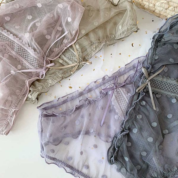 vintage dot lace women's panties transparent underwear japan bow cute summer chiffon ruffle sweet girls under, Black;pink
vintage dot lace women's panties transparent underwear japan bow cute summer chiffon ruffle sweet girls under, Black;pink
