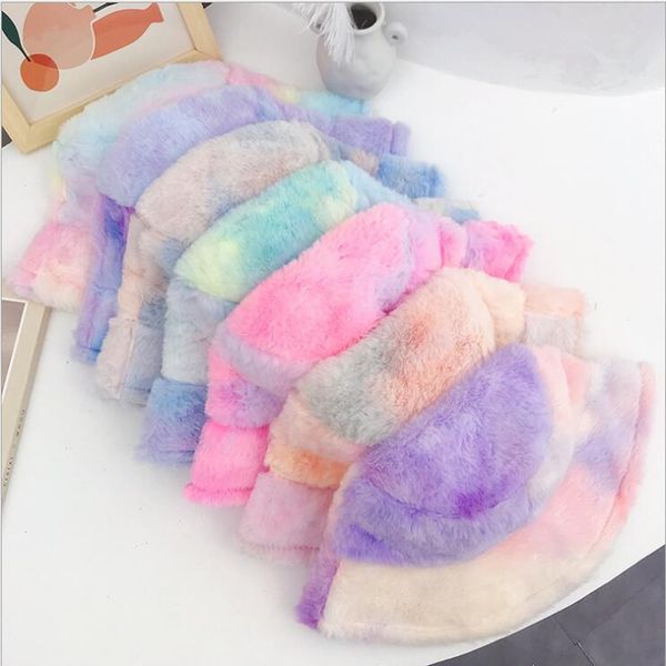 rainbow girl plush bucket hat tie dye fishman caps ear protective wide brim hats outdoor headgear spring winter warm caps lsk1929, Yellow
rainbow girl plush bucket hat tie dye fishman caps ear protective wide brim hats outdoor headgear spring winter warm caps lsk1929, Yellow